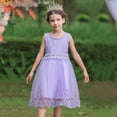 thumbnail image 2 of Vestido de princesa de encaje de verano, vestido para niñas, vestido para niños, vestido de boda, vestido de baile de actuación para bebés, vestido de flores para niños, 2 of 6