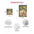 thumbnail image 7 of Easter Bunny Kitchen Dish Towels for Drying Dishes Set of 2, Spring Floral Vintage Botanical Rabbits Green Waffle Weave Microfiber Hand Tea Bathroom Towels Quick Dry & Absorbent Towel 12x12, 7 of 7