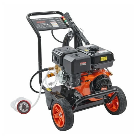 Gas Pressure Washer 4400 PSI 4.0 GPM, Copper Pump Power Washer with 5 Nozzles , Extension Wand for Car, Home, Driveway Cleaning