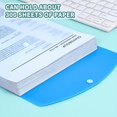 thumbnail image 5 of A4 High-Capacity Loose Leaf File Bags with 11-Hole Binder Rings, Expandable Button and Label Pockets for School, Home, Office 6PCS Vertical, 5 of 5