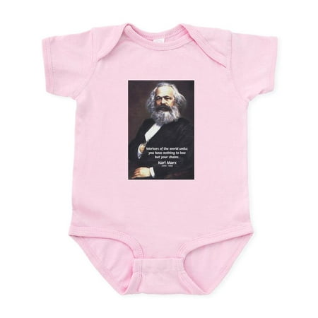 

CafePress - Union Of Workers: Marx Infant Creeper - Baby Light Bodysuit Size Newborn - 24 Months