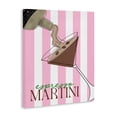 thumbnail image 3 of Stupell Industries Espresso Martini on Pink Stripes Canvas Wall Art design by DEIDRE MOSHER, 48 x 36, 3 of 7