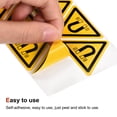 thumbnail image 4 of Uxcell Triangle Beware of The Magnetic Field Warning Sign Self Adhesive 40mm 20Pcs, 4 of 4