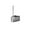 Grey, variant on Boovnll Deluxe Toilet Brush with Stainless Steel Toilet Bowl Brush Modern and Compact Toilet Cleaner Brush Long Handle Bristles for Bathroom Cleaning, Toilet Brush, Toilet Bowl Brush