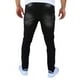 thumbnail image 2 of Pantalón rasgado de mezclilla stretch John Silver  Corte skinny Color negro, 2 of 3