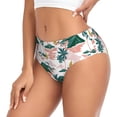 thumbnail image 2 of Bingfone Hawaii Palms for Women's Underwear Full Coverage Seamless Panties Soft Stretch Boxer Briefs-X-Large, 2 of 6