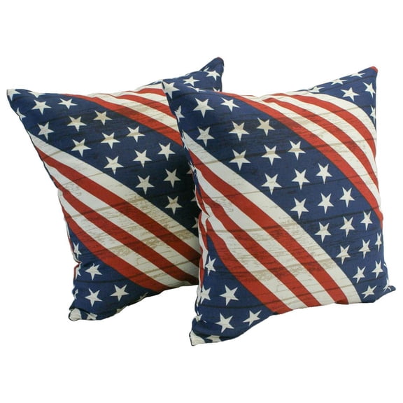 Spun Polyester 17-inch Outdoor Throw Pillows (Set of 2) CO-JO18-07-S2