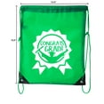 thumbnail image 2 of Senior Graduation Drawstring Backpacks Personalized Party Favor Cinch Bags - Award, 2 of 2