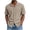Khaki, variant on Mens Casual Button Down Shirts Cozy Short Sleeve Summer Shirt Classic Lapel Beach Vacation Tshirts Pink M