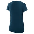 thumbnail image 3 of Women's G-III 4Her by Carl Banks Navy Vancouver Canucks Super-Slim Fit Lightweight Team Logo Graphic V-Neck T-Shirt, 3 of 3