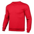 thumbnail image 2 of Basic Sweatshirts for Men 2025 Fall Winter Long Sleeve Crewneck Casual Plain Sweatshirt Pullover Tops, 2 of 4