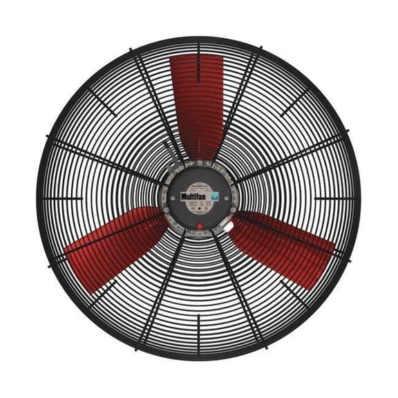 Multifan Crrsion Rsstnt Indstrl Fan,24" Blde Dia. FXCIRC24-3120BB