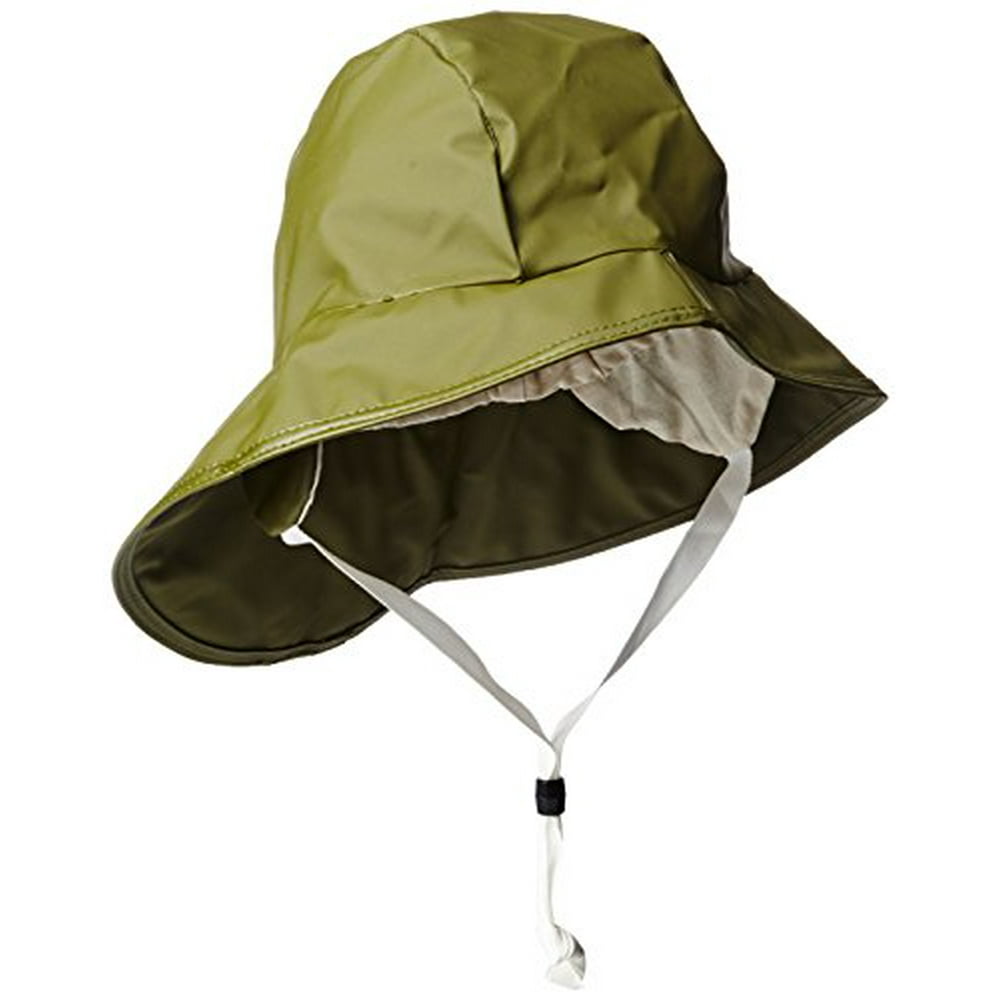 Helly Hansen Workwear Southwester Waterproof Fishing Rain Hat, Army