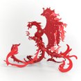 thumbnail image 5 of 3D Metal Puzzle Mythical Suzaku Model Kit, 28PCS 3D Assembly Mechanical Phoenix Building Kit, Unique Desk Creative Art Decorations Gift for Adults, 5 of 5