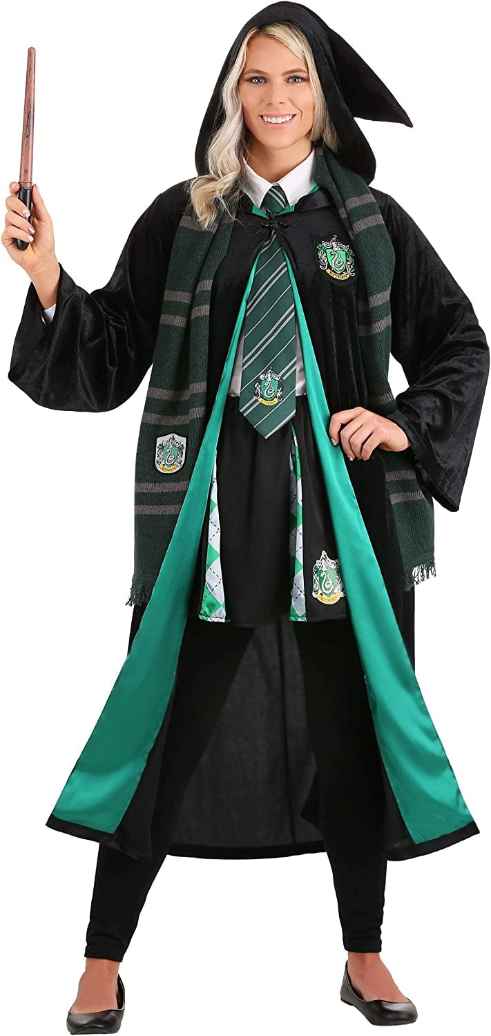 Deluxe Harry Potter Slytherin Robe Adult Costume – AbracadabraNYC