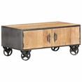 thumbnail image 1 of vidaXL Coffee Table 90x50x39 cm Solid Reclaimed Wood, 1 of 4