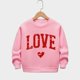 thumbnail image 4 of Sudadera sin capucha Zhongda para niños, sudadera con capucha de terciopelo de manga larga con cuello redondo estampada, sudadera con capucha informal y cómoda para niños, sudadera con capucha, blusa, 4 of 6