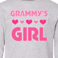 thumbnail image 4 of Inktastic Grammy's Girl Granddaughter Long Sleeve Youth T-Shirt, 4 of 5