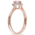 thumbnail image 2 of Luxurious Halo Diamond Engagement ring 1.20 Carat Round Cut Diamond on Rose Gold, 2 of 2