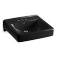thumbnail image 3 of Kohler 2054-96 20 x 18 in. Wall-Mount Concealed Arm Carrier Bathroom Sink with 4 in. Centerset Faucet Holes - Biscuit, 3 of 3