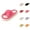 Hot Pink, variant on Cozy Fuzzy Slippers for Women Plush Winter Indoor Slides Women's Comfortable Strap Open Toe Platform Slippers For Home Indoor Outdoor Casual Wear Soft Shoes