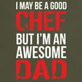 thumbnail image 3 of CafePress - Awesome Chef Dad T Shirt - Men's Classic Graphic Cotton T-Shirt, 3 of 4