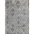 thumbnail image 2 of Rugs America GA10B Ivory Diamond Diamond Bohemian White Area Rug, 5’0”x7’0” Ideal for Living Room, Bedroom, Dining Room and More, 2 of 5