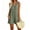 Blackish Green, variant on Sleeveless Overall Jumpsuit for Women, Casual Cotton Linen Button Down Romper, Wide Leg Short One Piece with Pockets, Stylish Black Summer Outfit