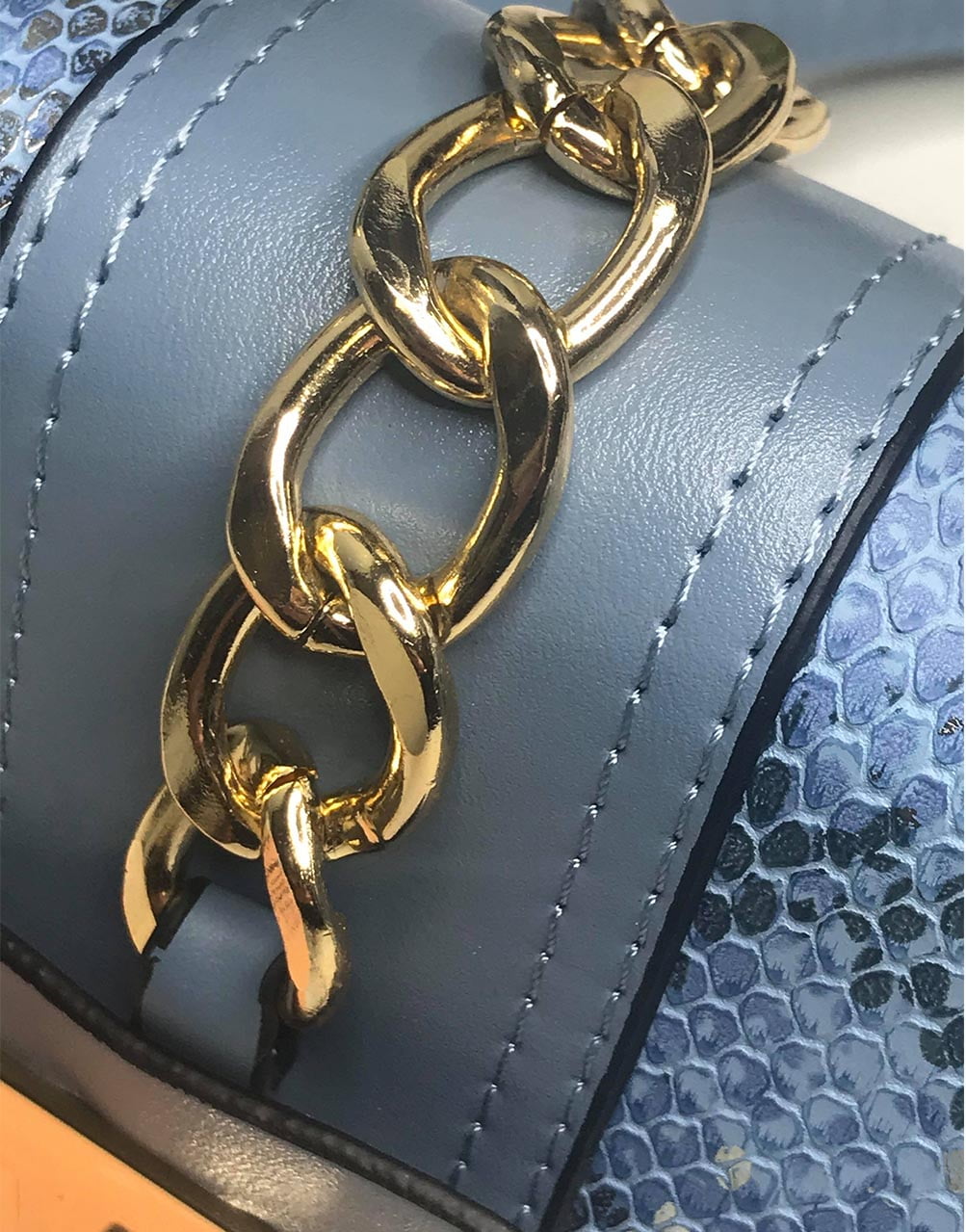 CJSHOPPE WOMEN HANDBAG CROSSBODY TOTE NYLON SNAKESKIN BAG