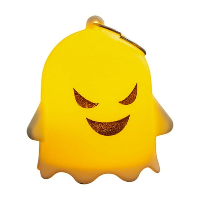 Diceymbol LED Halloween Ghost Lanterns 6 Pack Cute Spooky Light-Up Decor for Indoor Parties, Battery-Operated Tabletop & Hanging Decorations