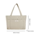 thumbnail image 2 of Bolso de hombro acolchado para mujer bolso Hobo hinchado informal bolso de mano acolchado bolso de citas diario, 2 of 9