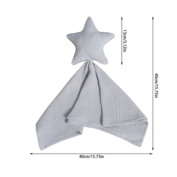 Sofa Vama Ropa de Cama Pañuelo calmante de tela para bebés Pañuelo calmante para muñecas bebés durmiendo for Navideño