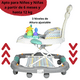 thumbnail image 5 of Andadera Mecedora para Bebé con Luces y Bastón Dirigible - Gris, 5 of 7