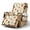 Aztec Tribal Geometric Beige, variant on TSOVTHRID Dove Cross Cloud Print Recliner Slipcover Soft Slip Reclining Chair Slipcovers Non-Slip Furniture Protector for Recliner, Fitted Sofa Couch Cover with Pocket