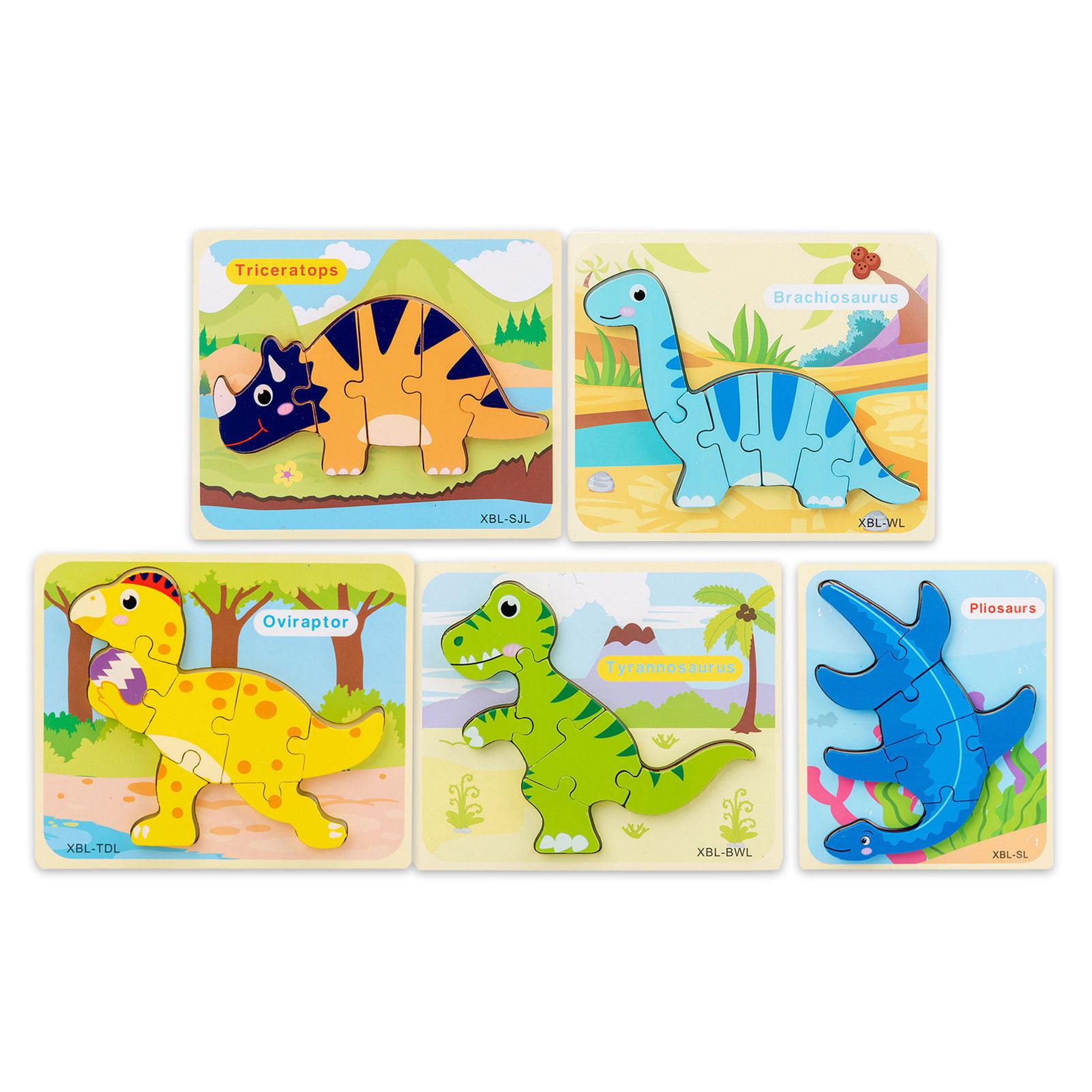 Janod Fruit Tree Chunky Wooden Puzzle 18-36mth 