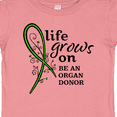 thumbnail image 4 of Inktastic Life Grows On- be an Organ Donor Boys or Girls Baby T-Shirt, 4 of 5