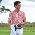 thumbnail image 6 of Balery Sweet Printed Men’s Short Sleeve Polo Shirt, Midweight Men's Shirt,Golf Polo shirts -, 6 of 9