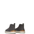 thumbnail image 4 of Toms Mens Shoes Travel Lite High Top  Tumbled Leather Sneakers Gunmetal Grey 10M, 4 of 4