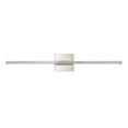 thumbnail image 5 of JONATHAN Y Makena 28" Modern Minimalist Dimmable Integrated LED Metal Wall Sconce, Nickel, 5 of 8