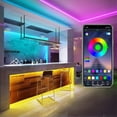 thumbnail image 4 of Sunjoy Tech LED Strip Light IP65 Waterproof APP Remote Control High Brightness TV Backlight 5050 RGB DC 5V Bluetooth-compatible USB LED Lamp Tape Ribbon for Home, 4 of 8