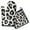 Leopard Print Pattern, variant on Gold and White Marble Kitchen Oven Mitt and Pot Holder Sets 2 Pcs for Baking, Cooking and Grilling, Heat Resistant Up To 392 °F