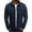 BU2, variant on Fgnfyis Men's Jacket Button Work Jacket Pocket Stand Collar Casual Slim Fit Solid Color Long Sleeve Utility Mens Winter Coat Black M
