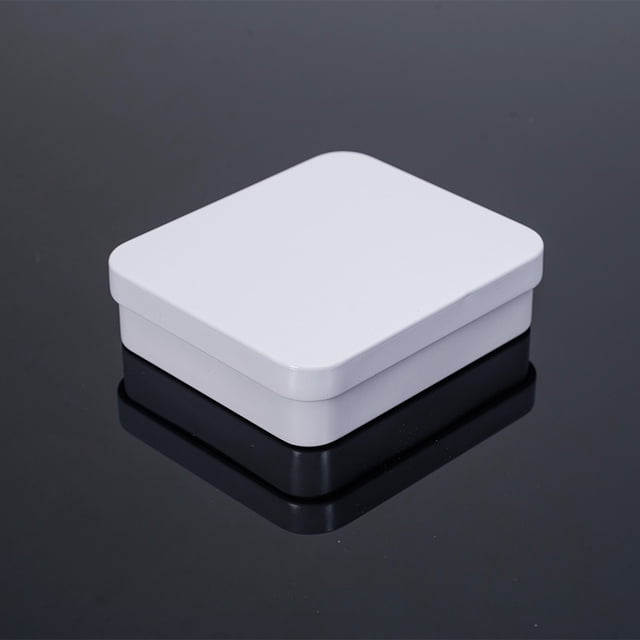 Caja de hierro, caja de hierro para cigarrillos, caja de embalaje para naipes, caja de hierro para té blanco, caja de almacenamiento, lata de hierro de hojalata