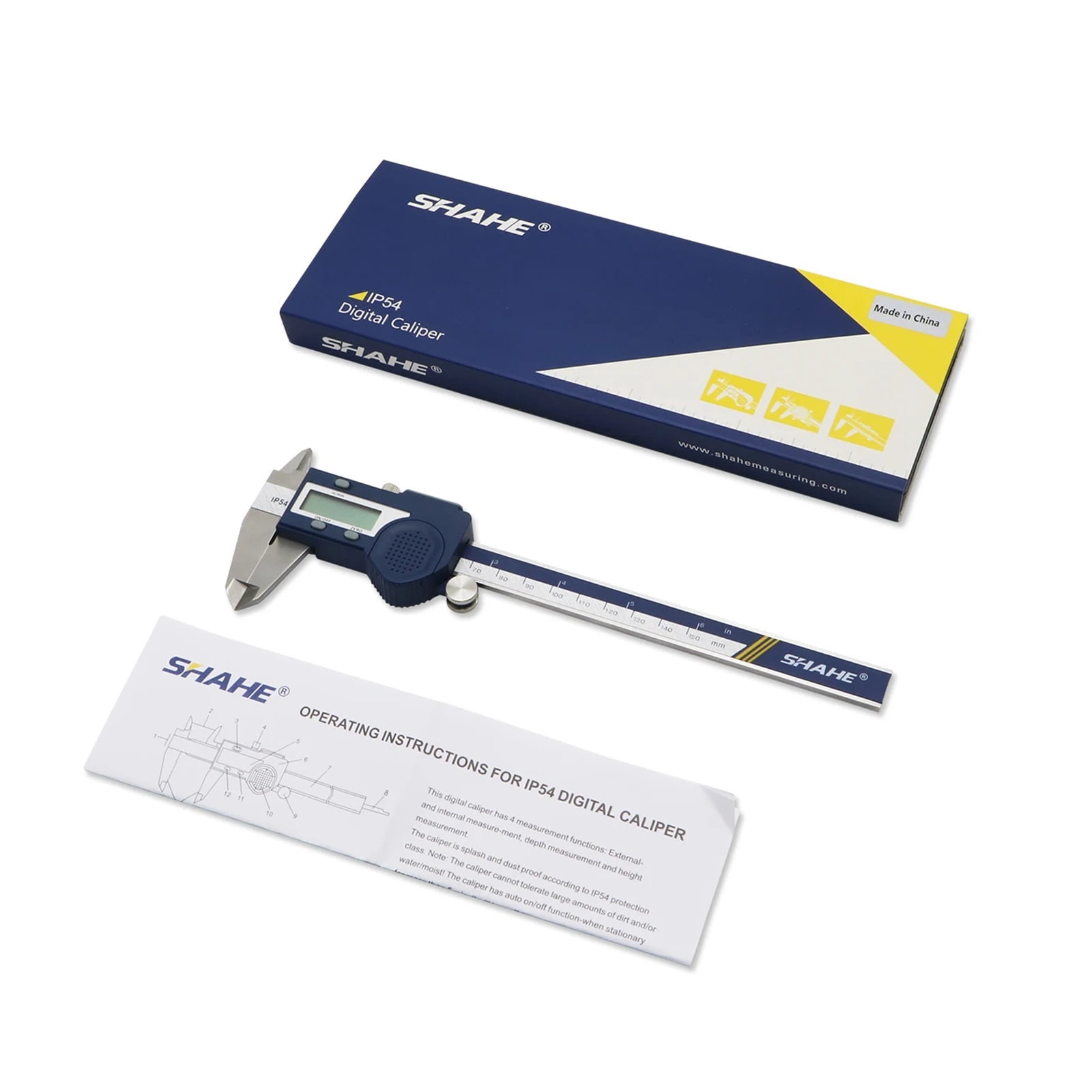 Hardened Stainless Steel Digital Caliper Electronic Vernier Caliper Micrometer Measuring Tools ,Easy to Use