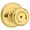 Polished Brass, variant on Tylo Interior Privacy Door Knob with Lock, Door Handle For Bathroom and Bedroom, Satin Nickel Keyless Turn Lock Doorknob, with Microban Protection
