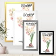 thumbnail image 4 of Designart 'Blossoming Hyacinth' Traditional Framed Art Print, 4 of 4