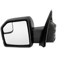 thumbnail image 3 of MIRROR Compatible For 2015-2020 Ford F-150 Left Driver Power Glass Textured Black, 3 of 5
