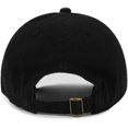 thumbnail image 4 of Sombrero de papá de béisbol Sombrero bajo de mujer de algodón lavado blanco JAMW Sencillez, 4 of 5