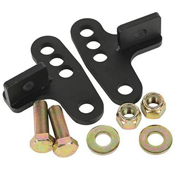 Kit d'Affaissement Arrière Réglable Noir 1 Pouces à 3 Pouces Compatible avec Harley Davidson Sportster 883 1200 1989 1990 1992 1993 1994 1995 1996 1997 1998 1999