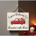 thumbnail image 4 of Valentine's Signs Cupid Love Wood Sign - Old Red Truck, 4 of 6